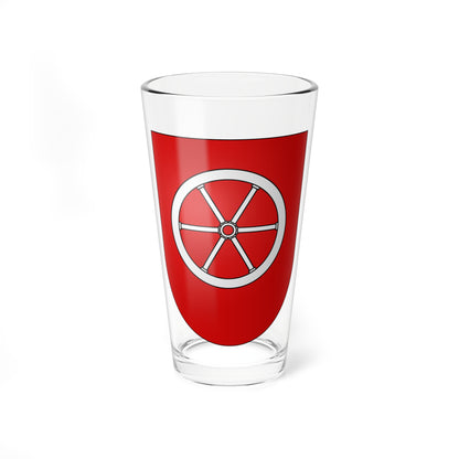 Riaz-coat of arms (Switzerland) (Coat of Arms) Pint Glass 16oz