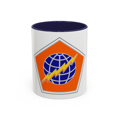 505 Signal Brigade 2 (U.S. Army) Accent Coffee Mug