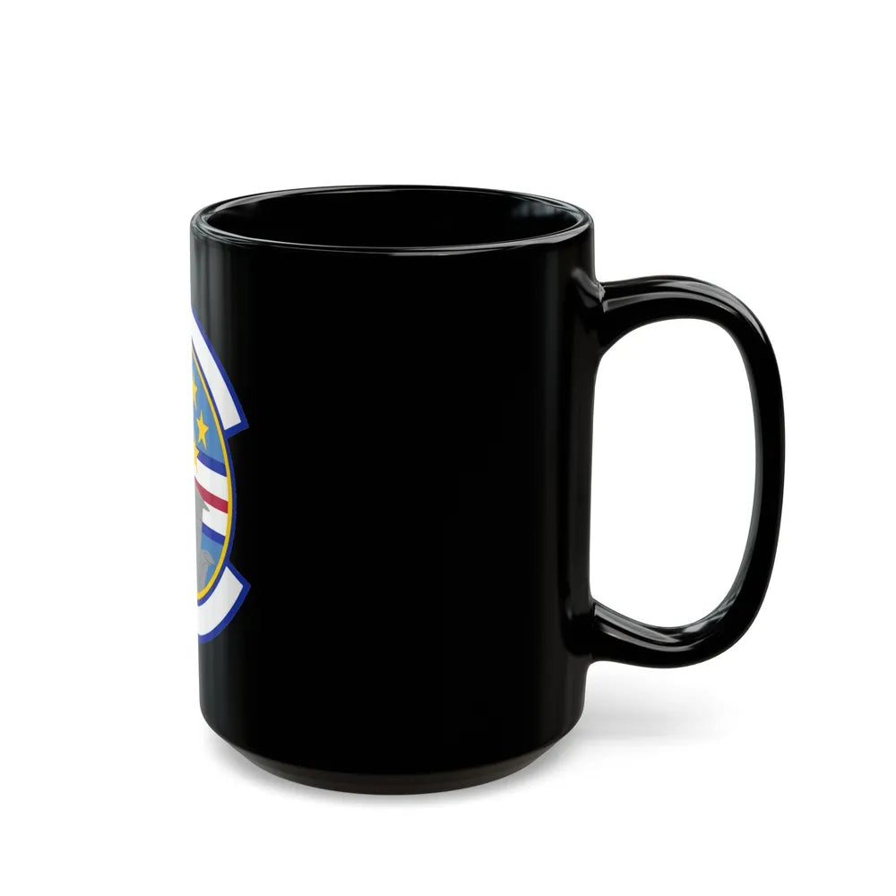 727 Air Mobility Squadron AMC (U.S. Air Force) Black Coffee Mug-Go Mug Yourself