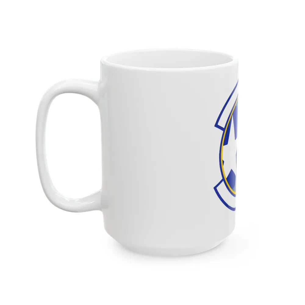 727 Air Mobility Squadron AMC (U.S. Air Force) White Coffee Mug-Go Mug Yourself