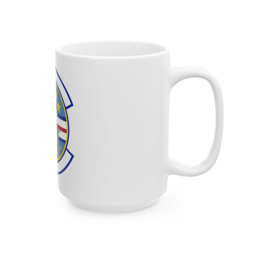 727 Air Mobility Squadron AMC (U.S. Air Force) White Coffee Mug-Go Mug Yourself