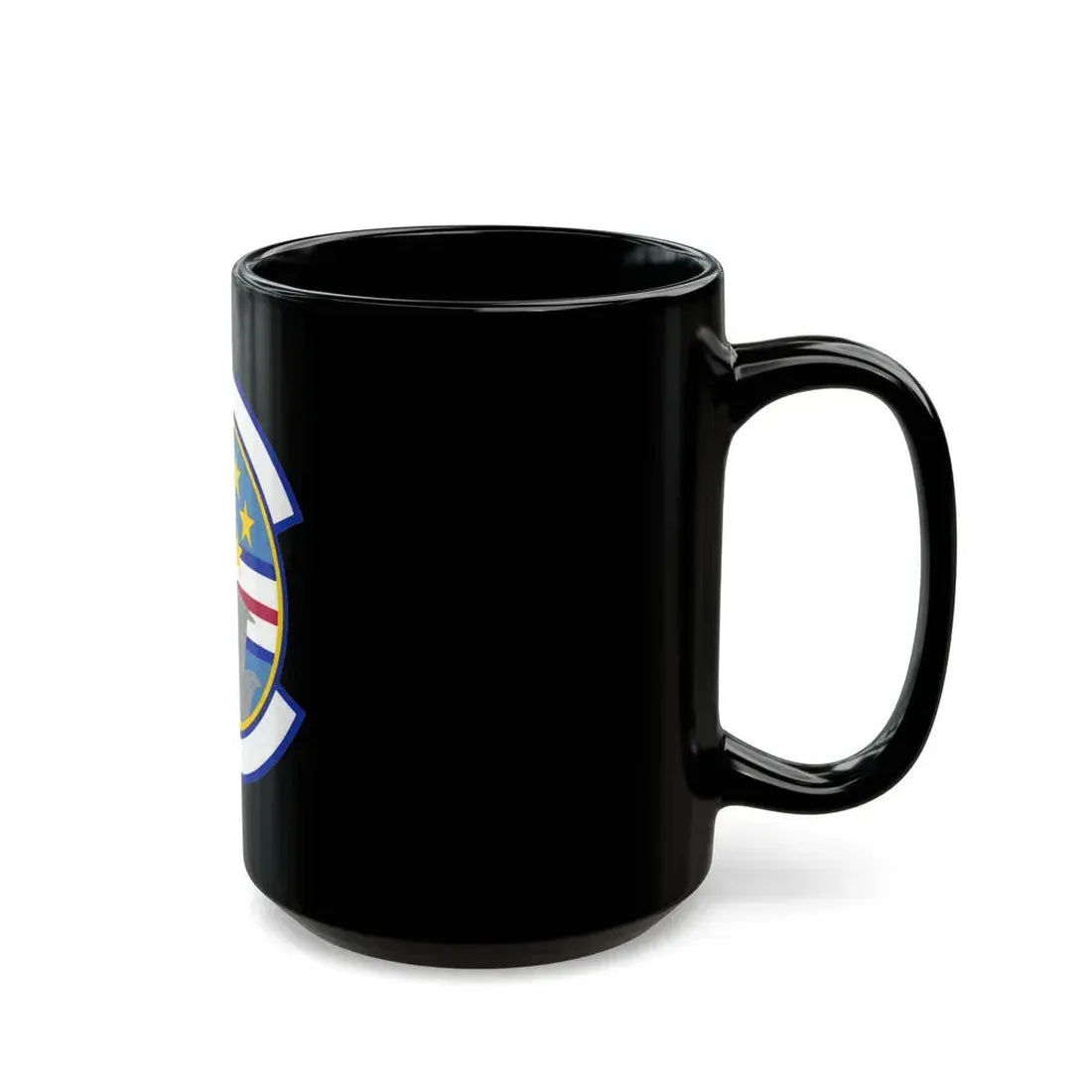 727 Air Mobility Squadron AMC (U.S. Air Force) Black Coffee Mug - Go Mug Yourself