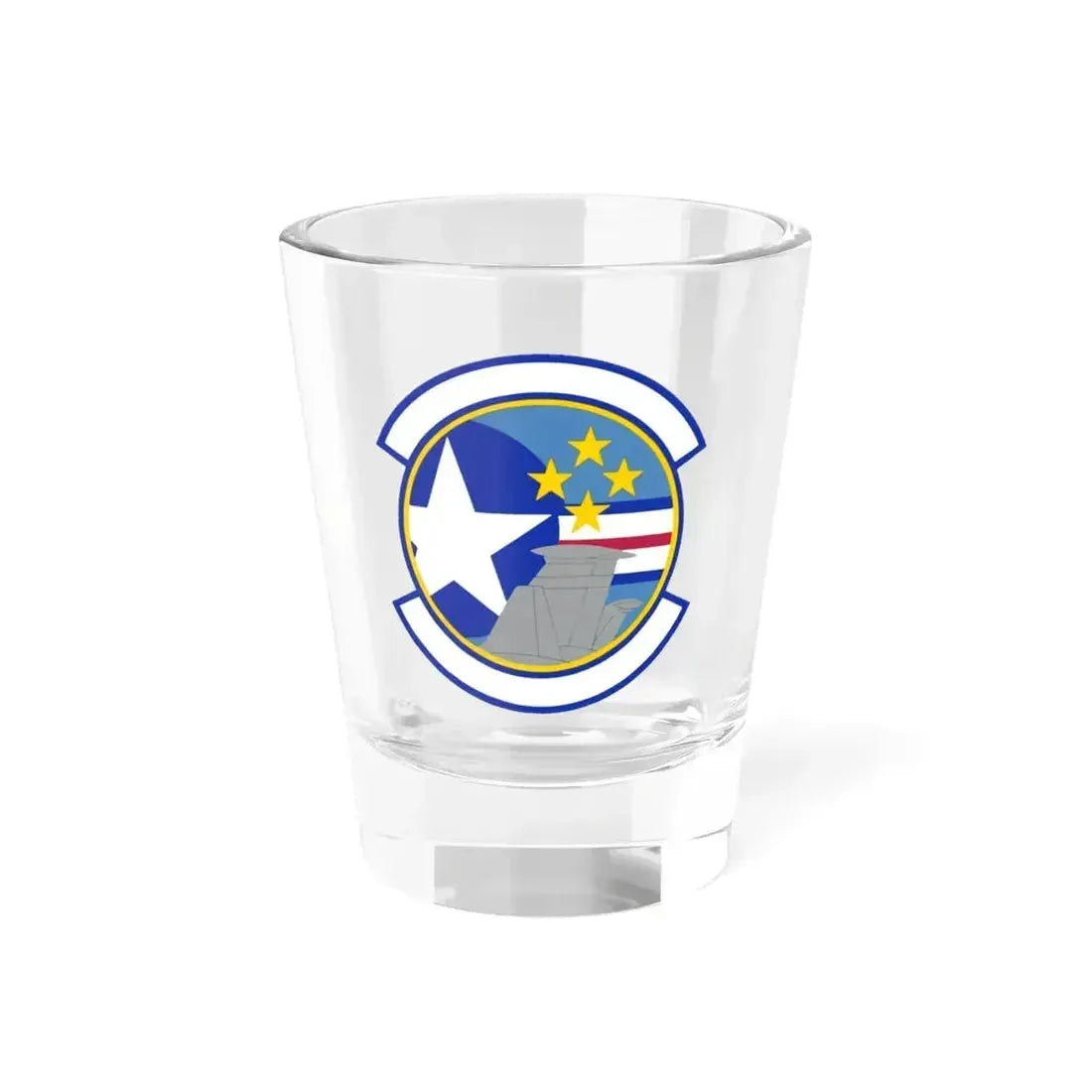 727 Air Mobility Squadron AMC (U.S. Air Force) Shot Glass 1.5oz 1.5oz - Go Mug Yourself