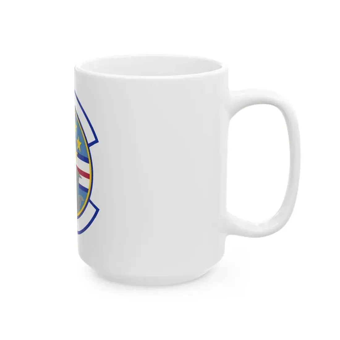 727 Air Mobility Squadron AMC (U.S. Air Force) White Coffee Mug - Go Mug Yourself