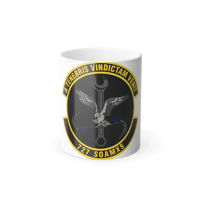 727 Special Operations Aircraft Maintenance Squadron AFSOC (U.S. Air Force) Color Changing Coffee Mug 11oz - Go Mug Yourself