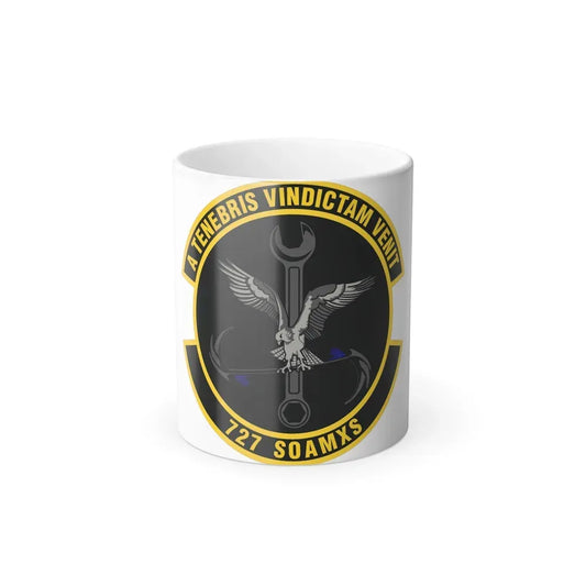 727 Special Operations Aircraft Maintenance Squadron AFSOC (U.S. Air Force) Color Changing Coffee Mug 11oz - Go Mug Yourself