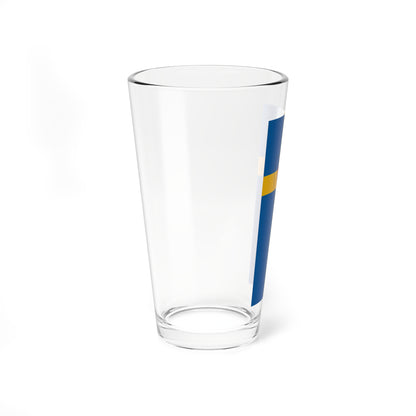 Flag of Pat Hungary (Hungary) Pint Glass 16oz