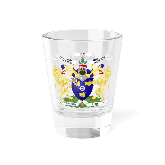 Fergusson of Kilkerran coat of arms (Scotland) (Coat of Arms) Shot Glass 1.5oz