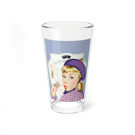 Her Fortune, American Weekly cover, October 5, 1952 - Pint Glass 16oz
