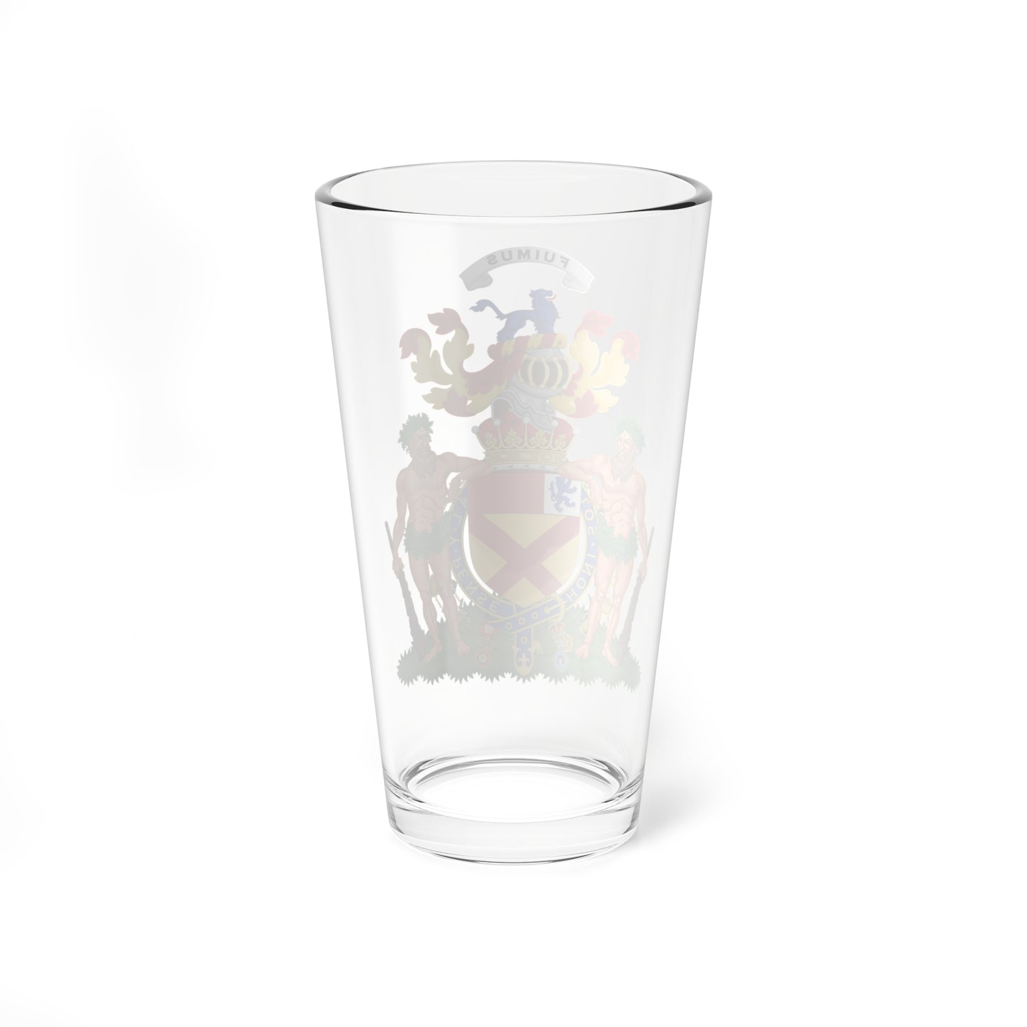 Coat of Arms of Victor Bruce 9th Earl of Elgin and 13th Earl of Kincardine (Scotland) (Coat of Arms) Pint Glass 16oz