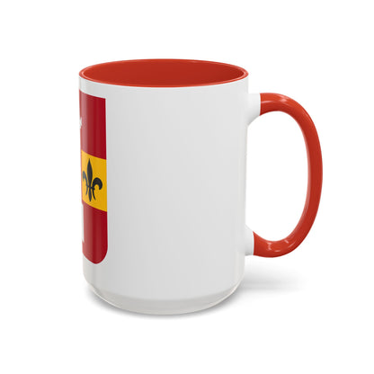 740th Antiaircraft Artillery Gun Battalion v2 (U.S. Army) Accent Coffee Mug
