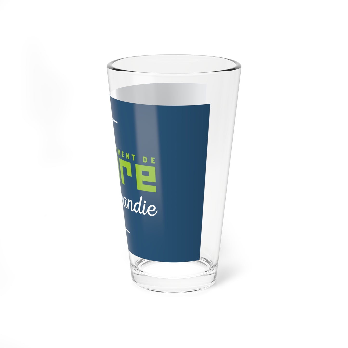 Flag of the Department of Eure (France) Pint Glass 16oz