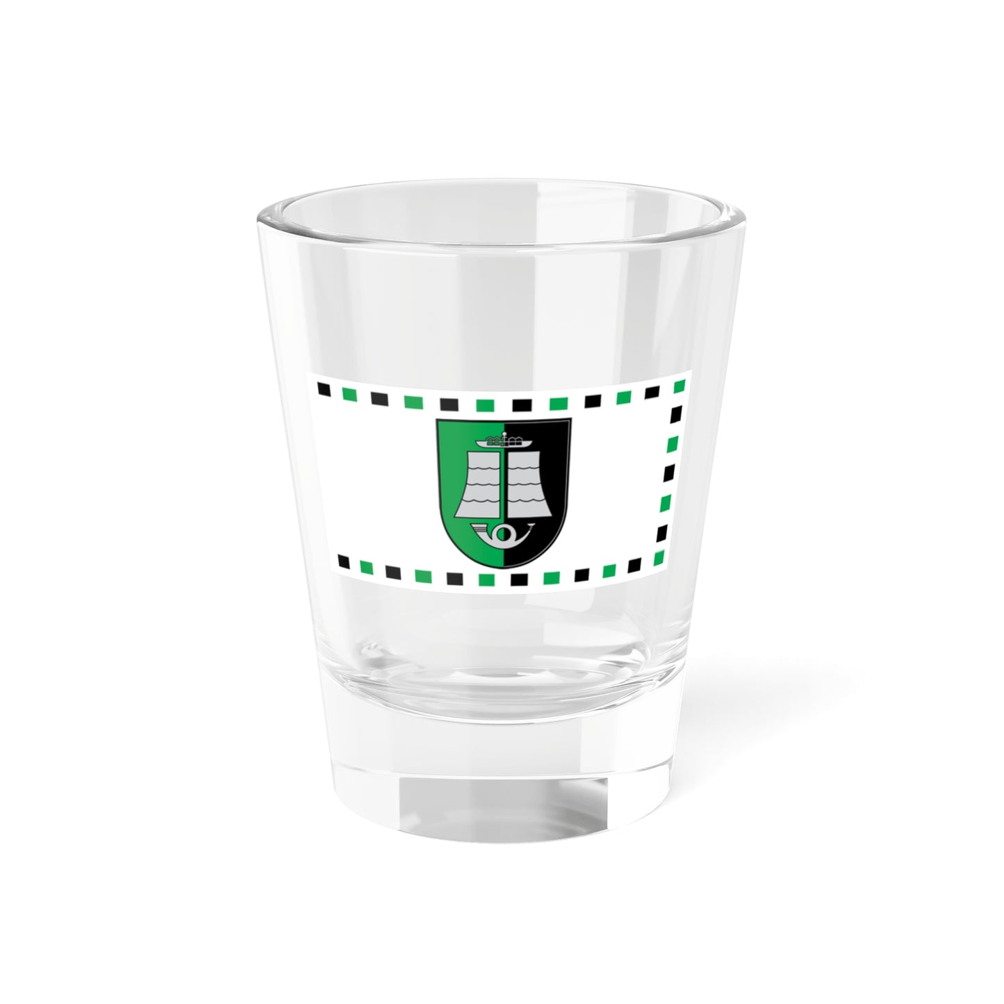 Flag of Silute (Lithuania) Shot Glass 1.5oz