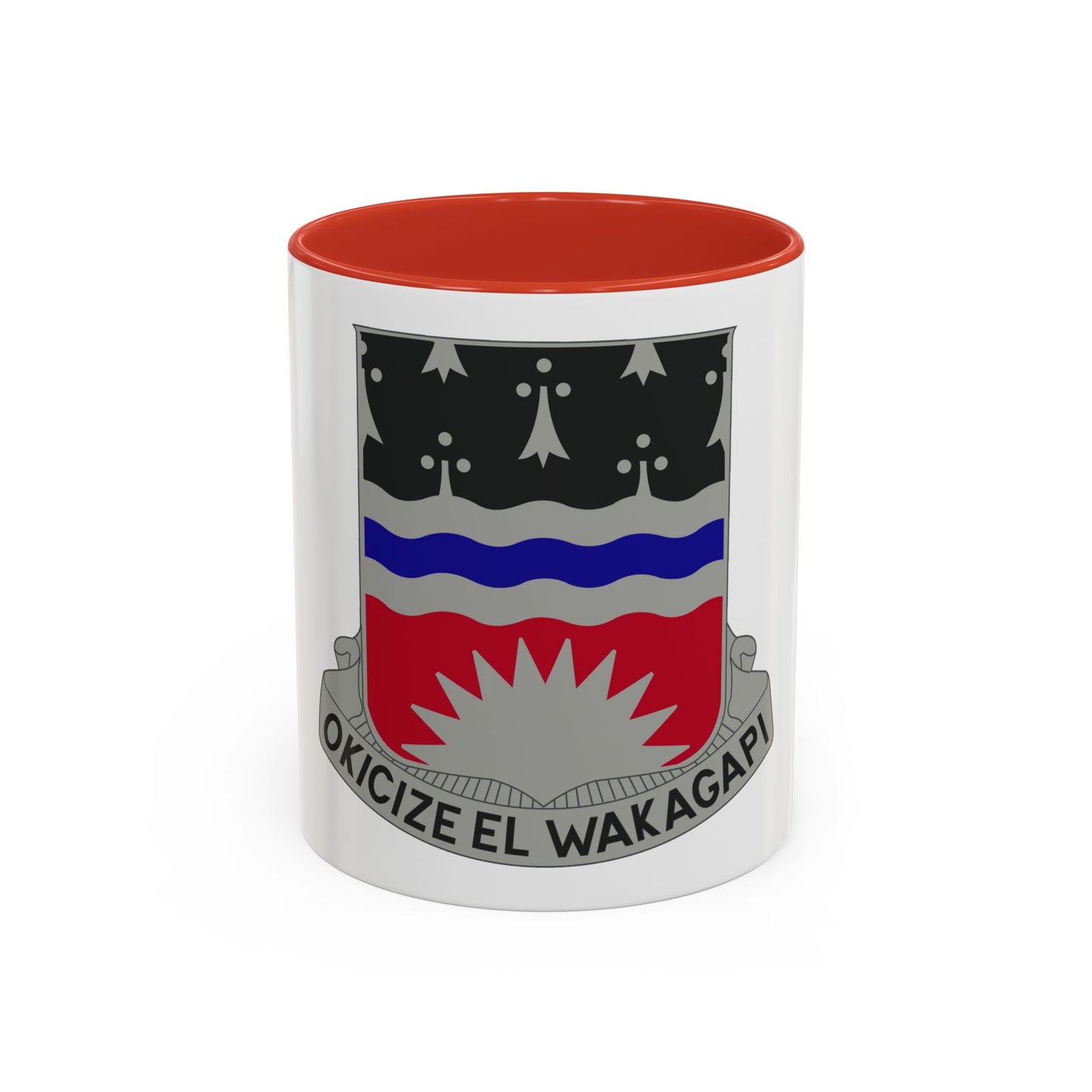 164 Engineer Battalion (U.S. Army) Accent Coffee Mug
