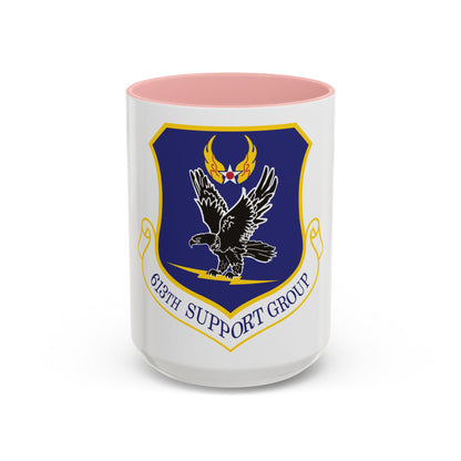 613th Support Group (U.S. Air Force) Accent Coffee Mug