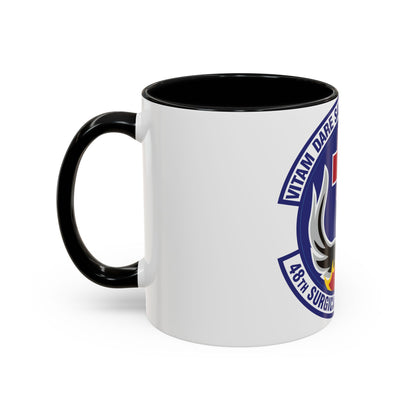 48th Surgical Operations Squadron (U.S. Air Force) Accent Coffee Mug