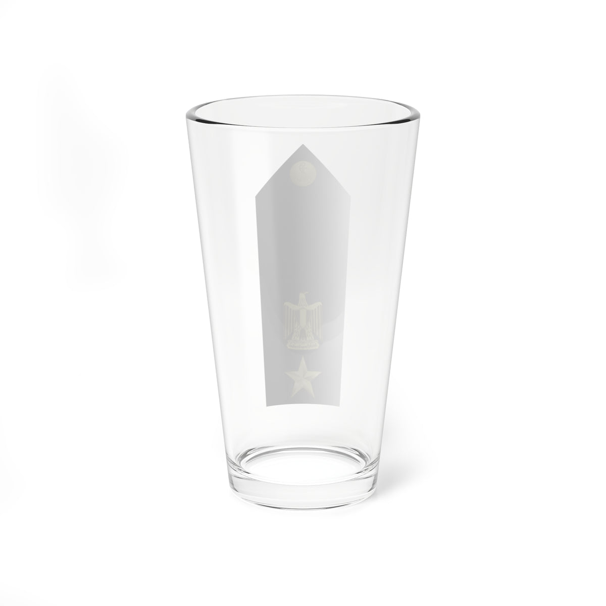 EgyptianNavyInsignia Commander shoulderboard (Egypt) (Military Rank) Pint Glass 16oz