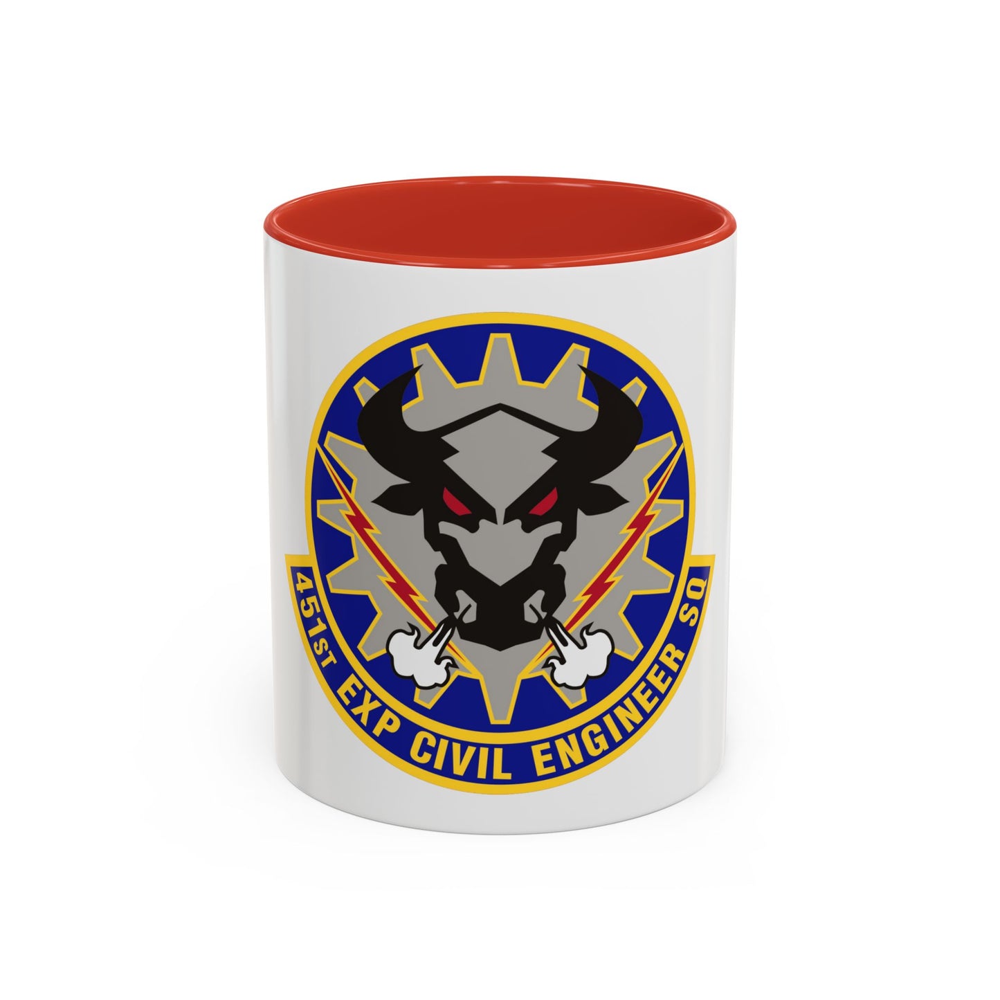 451st Expeditionary Civil Engineer Squadron (U.S. Air Force) Accent Coffee Mug