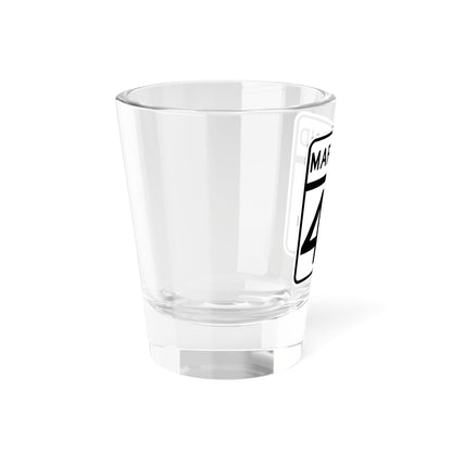 MD Route 44 (Maryland) (Road Sign) Shot Glass 1.5oz