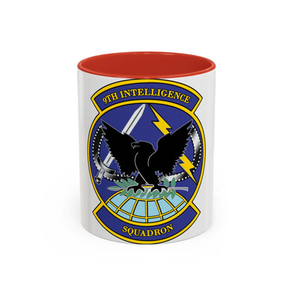 9th Intelligence Sq (U.S. Air Force) Accent Coffee Mug