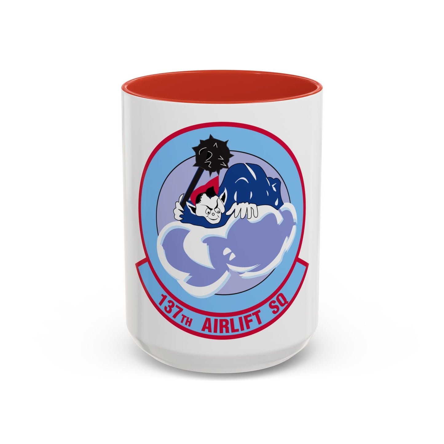 137 Airlift Squadron (U.S. Air Force) Accent Coffee Mug