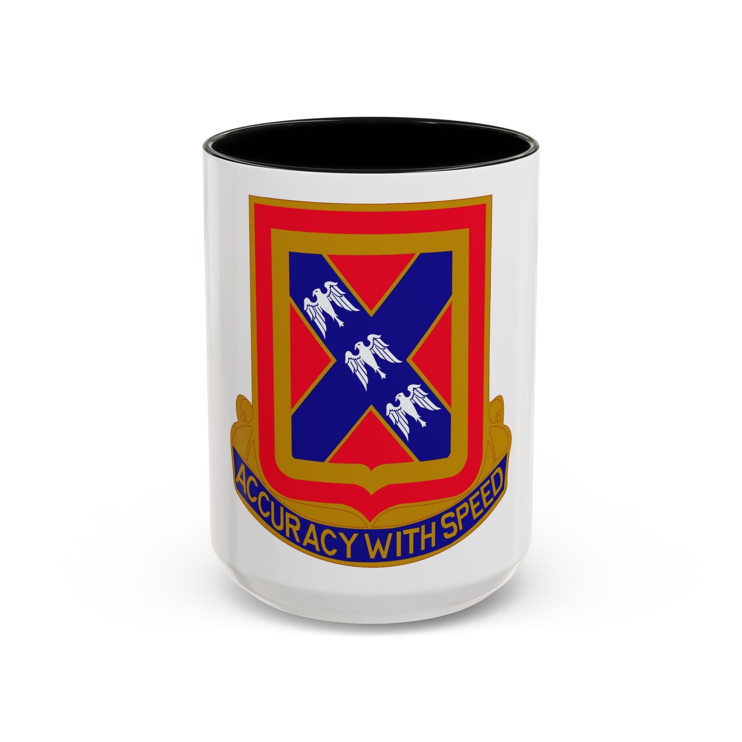 987th Field Artillery Battalion (U.S. Army) Accent Coffee Mug