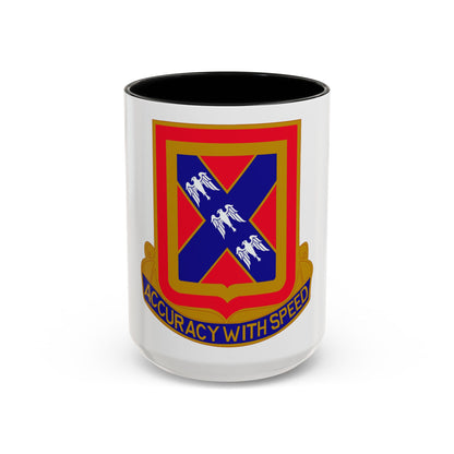 987th Field Artillery Battalion (U.S. Army) Accent Coffee Mug