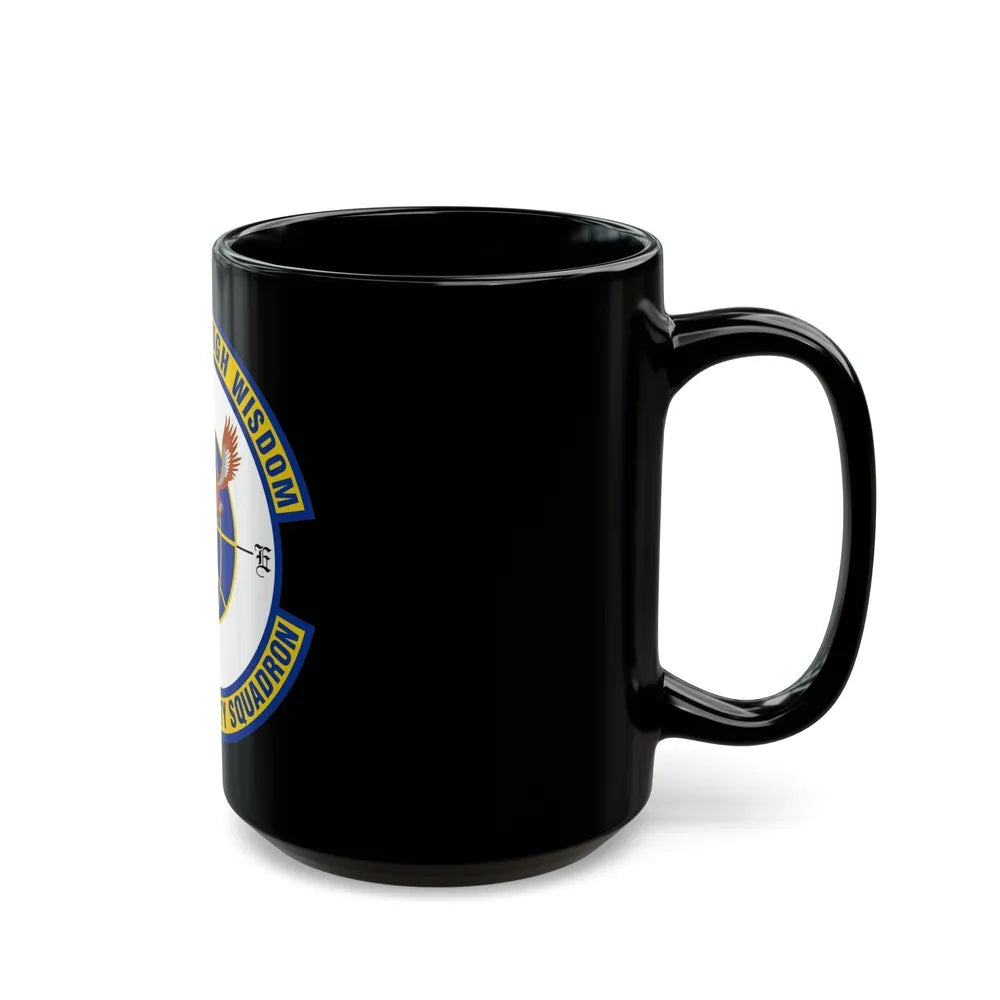 728 Air Mobility Squadron AMC (U.S. Air Force) Black Coffee Mug-Go Mug Yourself