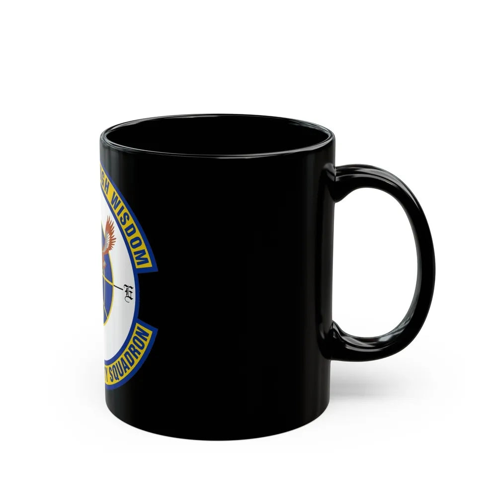 728 Air Mobility Squadron AMC (U.S. Air Force) Black Coffee Mug-Go Mug Yourself