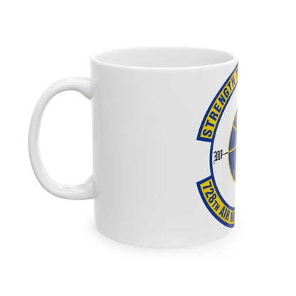 728 Air Mobility Squadron AMC (U.S. Air Force) White Coffee Mug-Go Mug Yourself