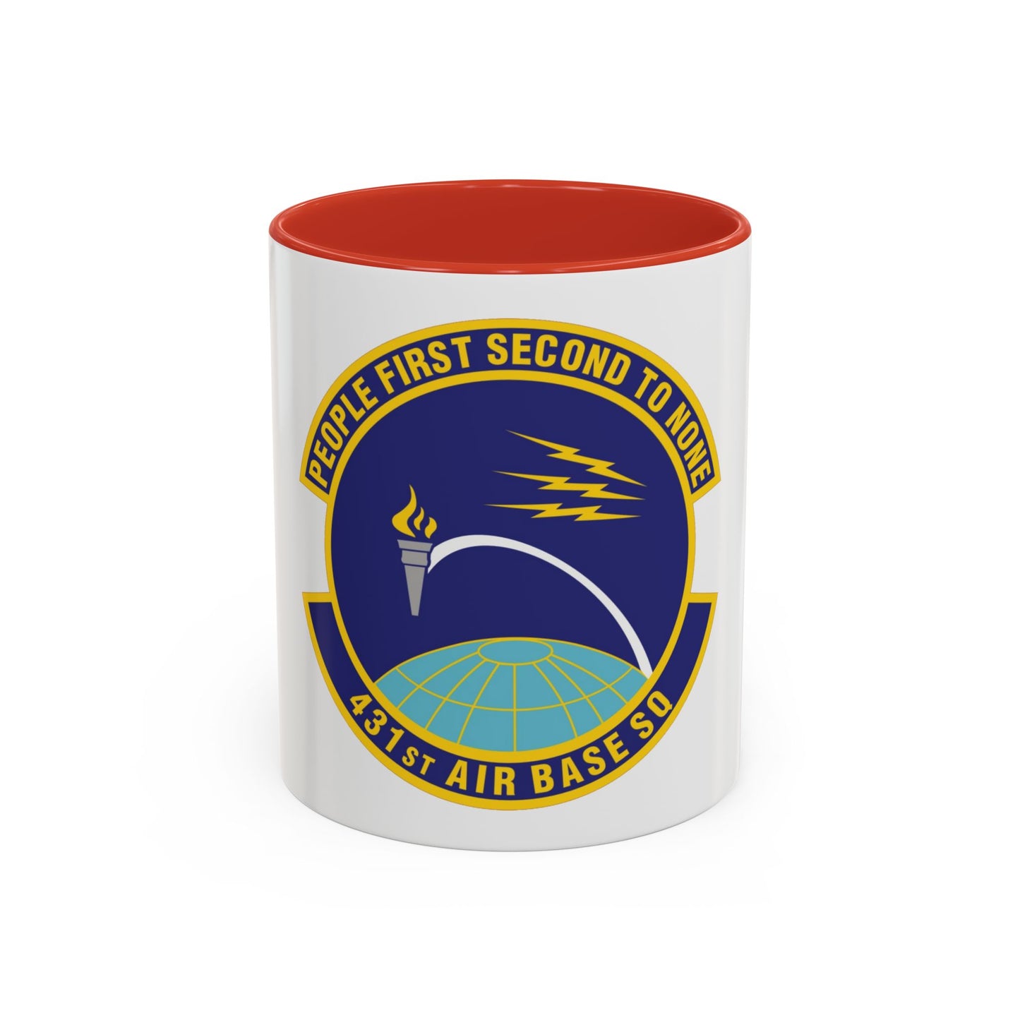 431st Air Base Squadron (U.S. Air Force) Accent Coffee Mug