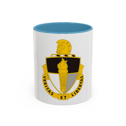 John F. Kennedy Special Warfare Center (U.S. Army) Accent Coffee Mug