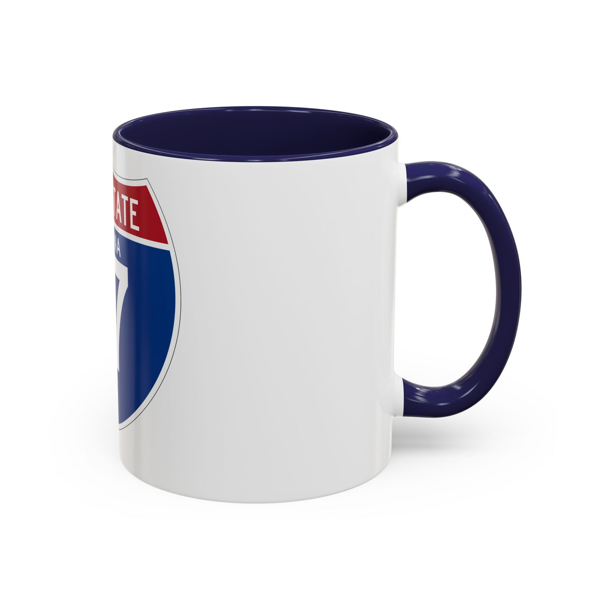 Interstate 17 (U.S. Highways) Accent Coffee Mug