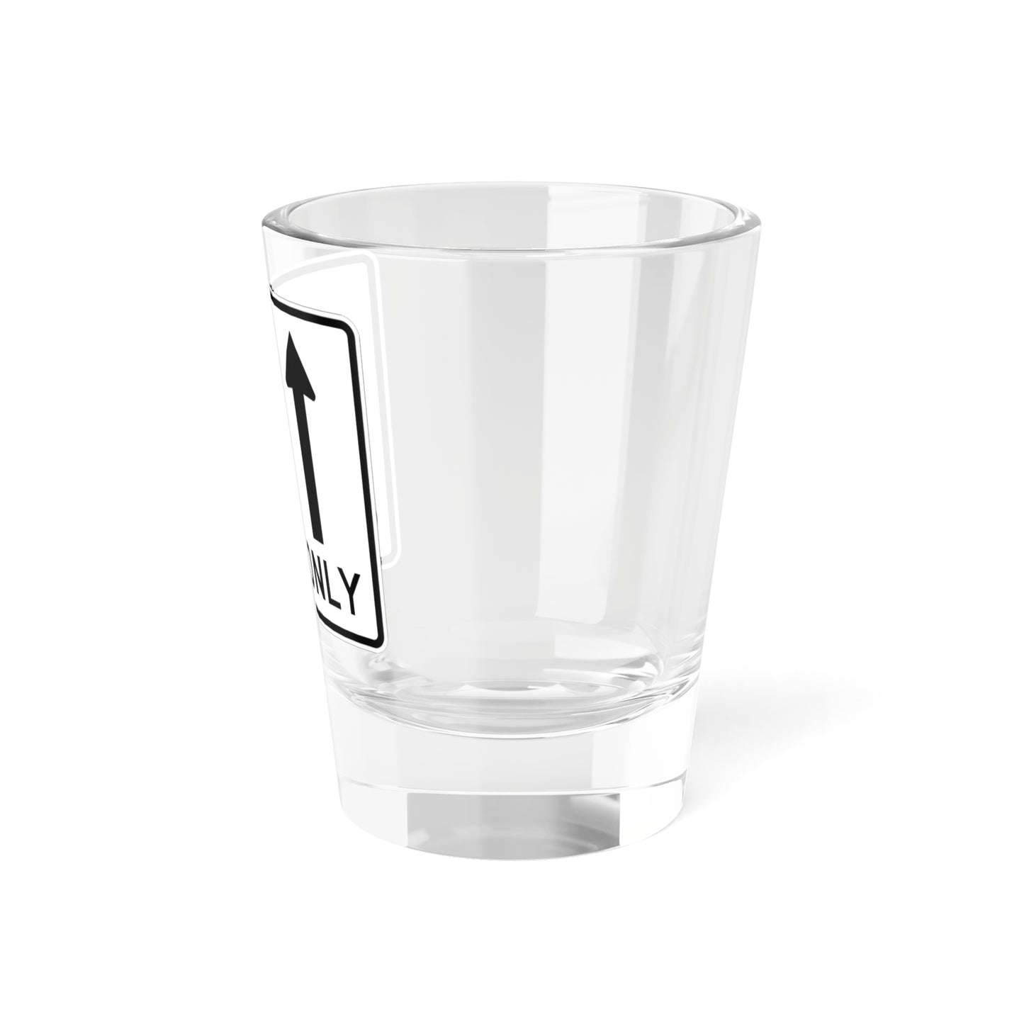MUTCD-MI R3-8c (Michigan) (Road Sign) Shot Glass 1.5oz
