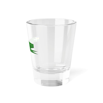 Ukrainian Navy Pennant of Coast Guard (Ukraine) Shot Glass 1.5oz