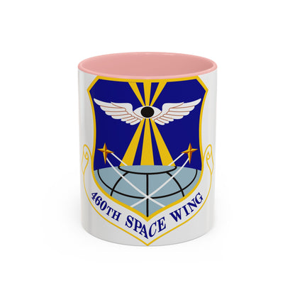 460th Space Wing (U.S. Air Force) Accent Coffee Mug