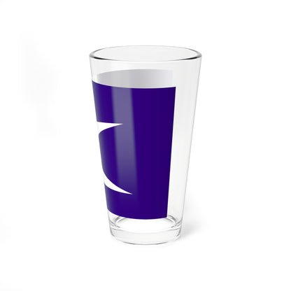 Flag of Tozawa Yamagata (Japan) Pint Glass 16oz