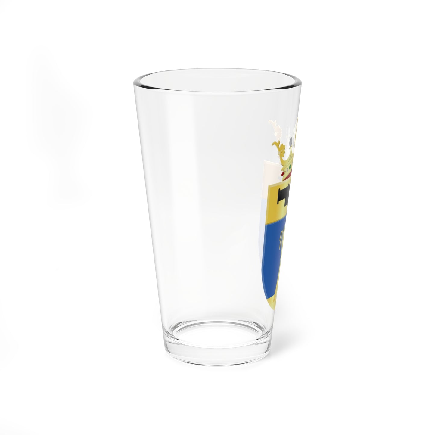 Vlagtwedde wapen (Netherlands) (Coat of Arms) Pint Glass 16oz