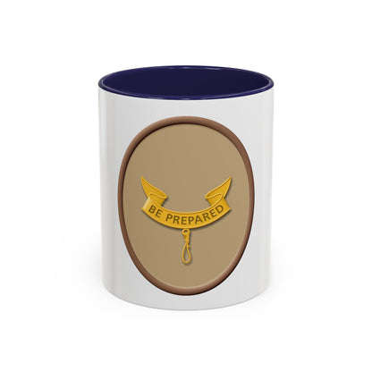 Second Class (Boy Scout Merit Badge) Accent Coffee Mug