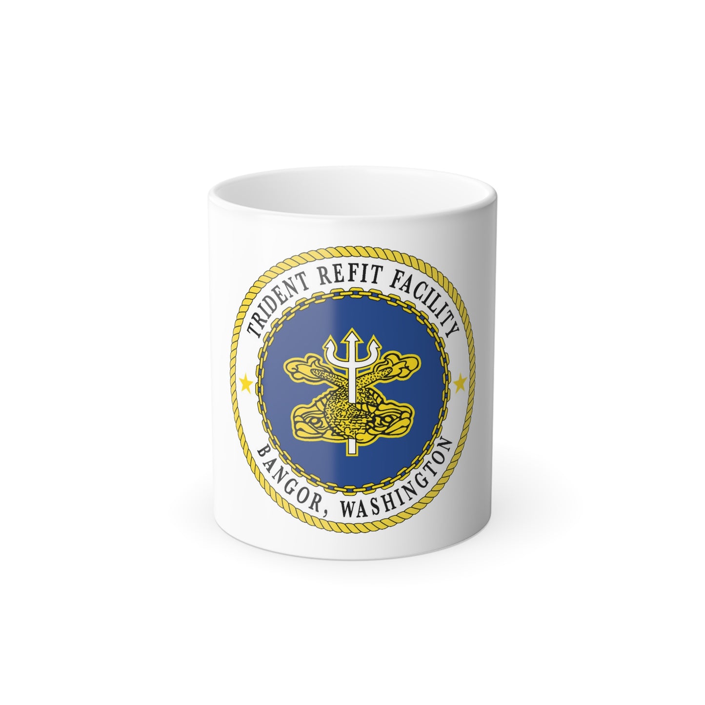 Trident Refit Facility BangorWA (U.S. Navy) Color Changing Mug 11oz