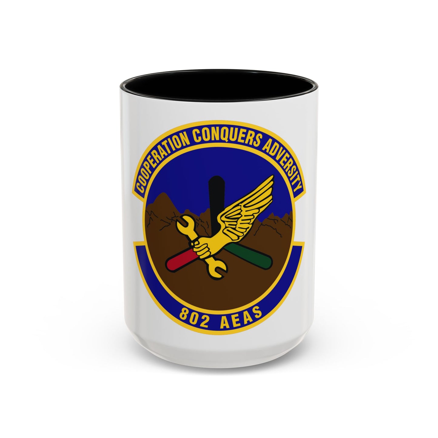 802d Air Expeditionary Advisory Squadron (U.S. Air Force) Accent Coffee Mug