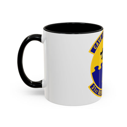 31st Dental Squadron (U.S. Air Force) Accent Coffee Mug