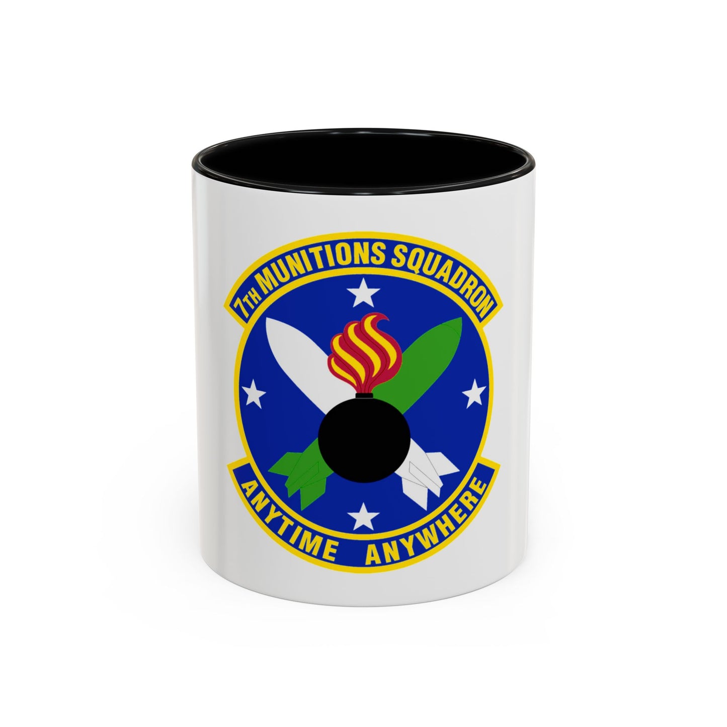 7 Munitions Squadron ACC (U.S. Air Force) Accent Coffee Mug