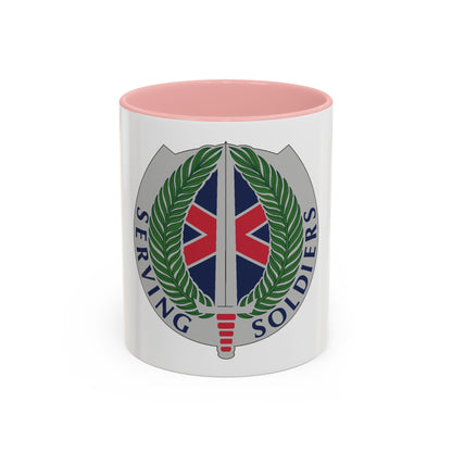 10 Personnel Command (U.S. Army) Accent Coffee Mug