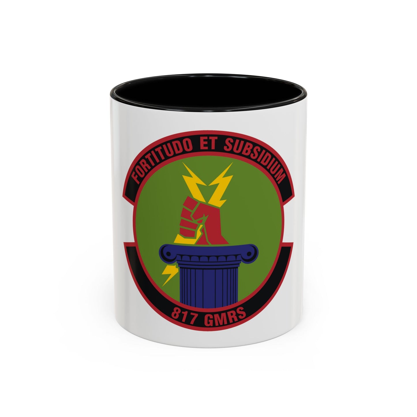 817th Global Mobility Readiness Squadron (U.S. Air Force) Accent Coffee Mug