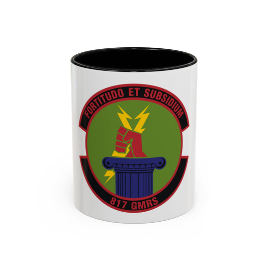 817th Global Mobility Readiness Squadron (U.S. Air Force) Accent Coffee Mug