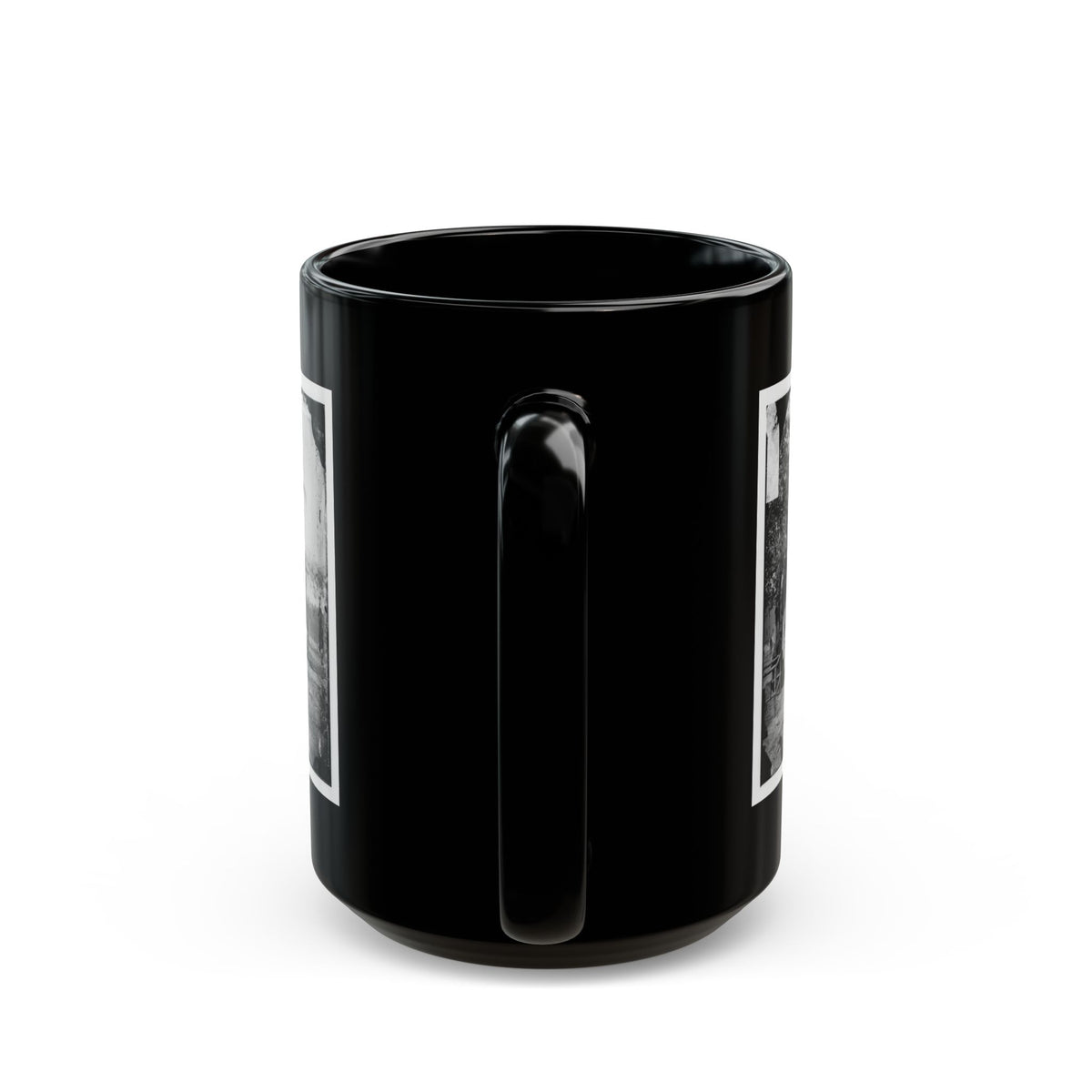 Fair Oaks, Va. Frame House Used As A Hospital By Gen Joseph Hooker's Division (U.S. Civil War) Black Coffee Mug