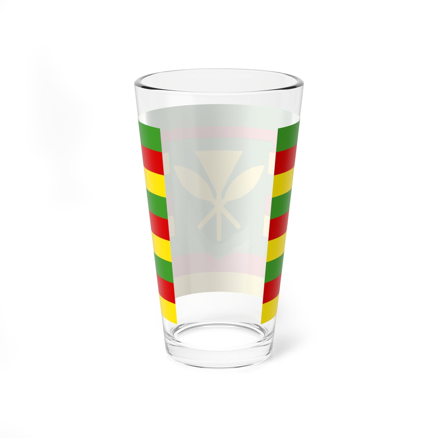 Kanaka Maoli flag (United States) Pint Glass 16oz