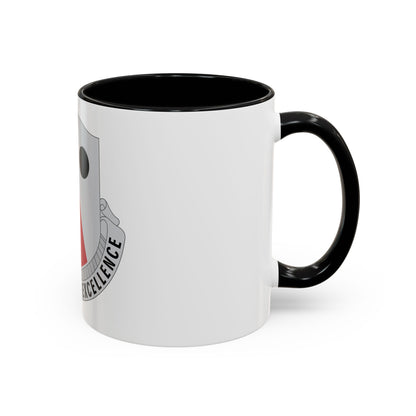 980 Engineer Battalion (U.S. Army) Accent Coffee Mug