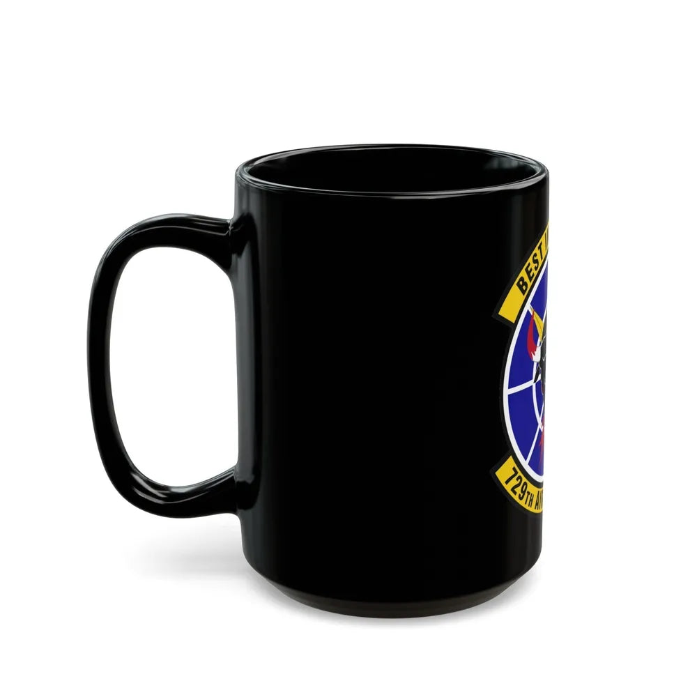 729 Air Control Squadron ACC (U.S. Air Force) Black Coffee Mug-Go Mug Yourself